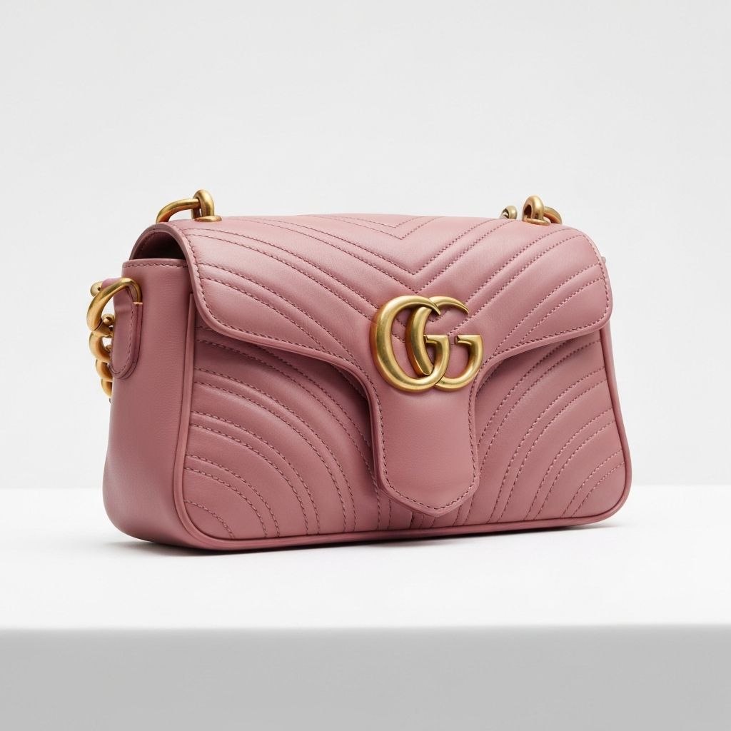 GUCCI GGマーモント ミニバッグ